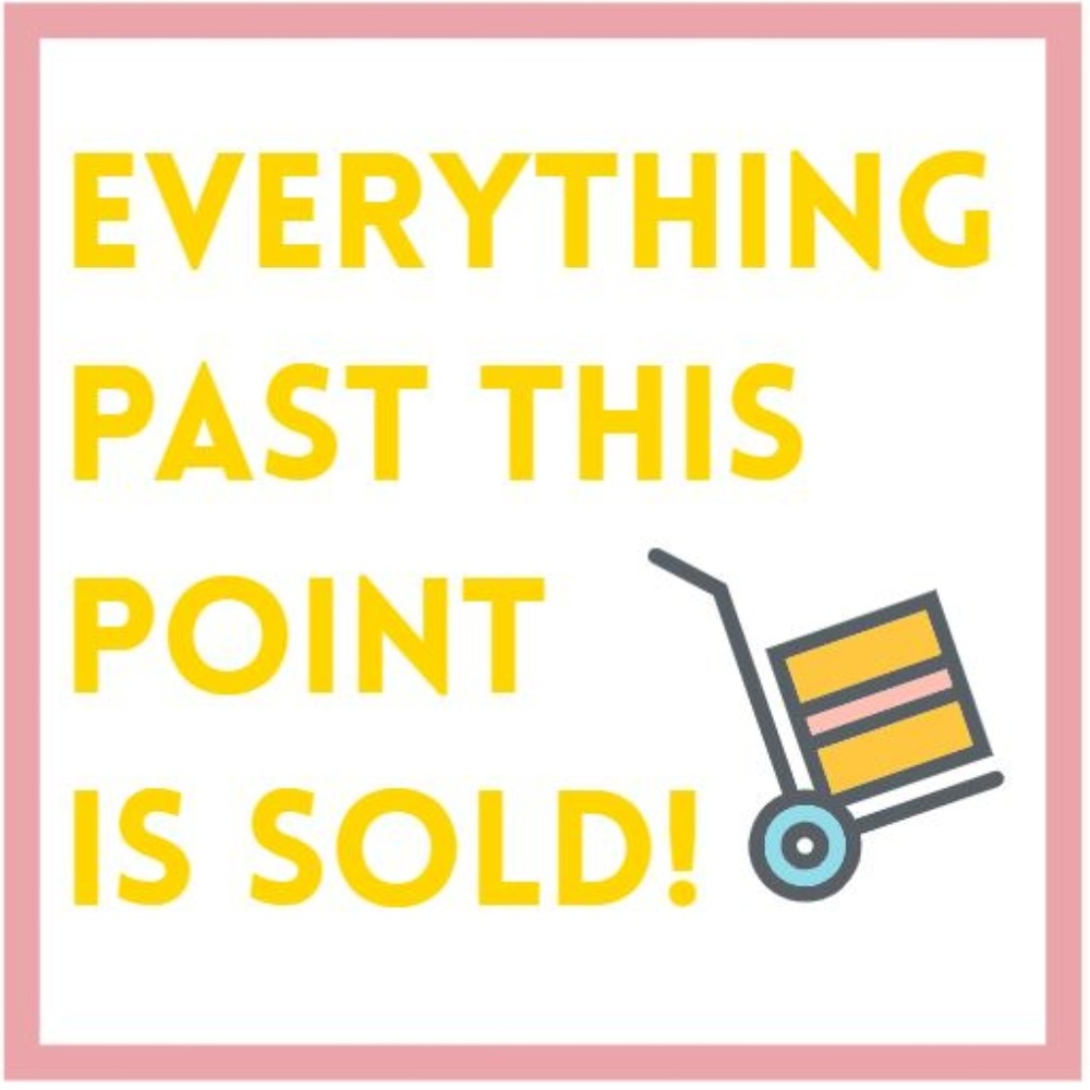 Everything beyond this is sold out!